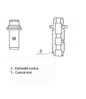Klepgeleider Metelli 01-1303