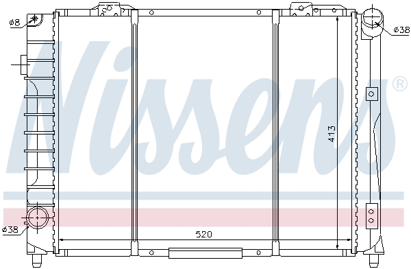 Nissens Radiateur 60021