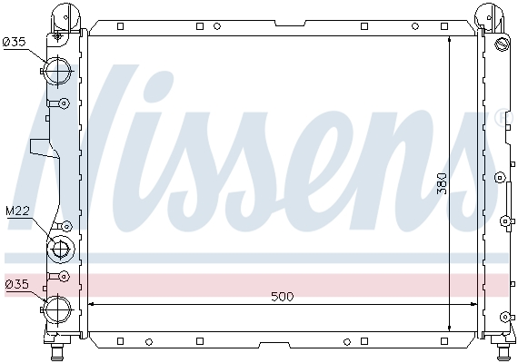 Nissens Radiateur 60024
