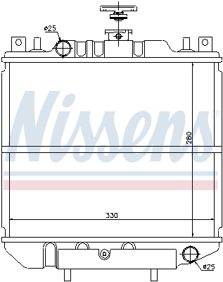 Nissens Radiateur 60048