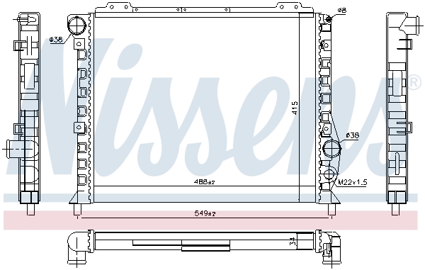 Nissens Radiateur 60051