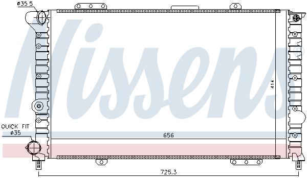 Nissens Radiateur 60053