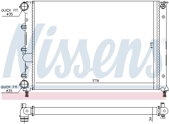 Nissens Radiateur 60071