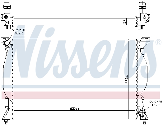 Nissens Radiateur 60301A