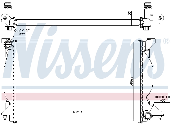 Nissens Radiateur 60302A