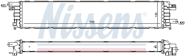 Nissens Interkoeler 60354
