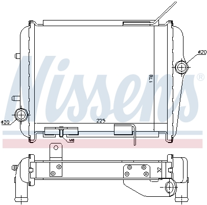 Nissens Radiateur 60362