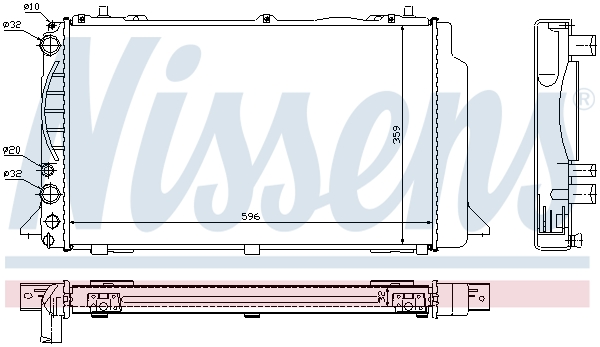 Nissens Radiateur 60465A