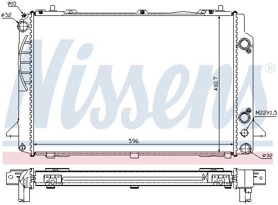 Nissens Radiateur 60467A