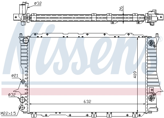 Nissens Radiateur 60477