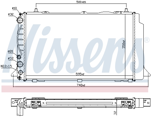 Nissens Radiateur 60479