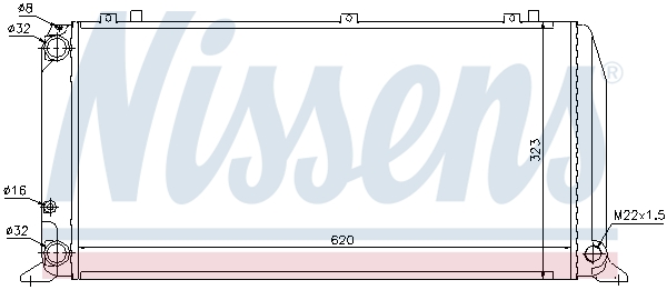 Nissens Radiateur 60488