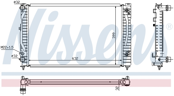 Nissens Radiateur 60499