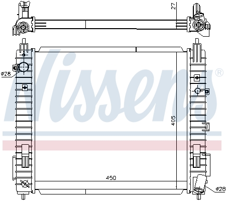 Nissens Radiateur 606139