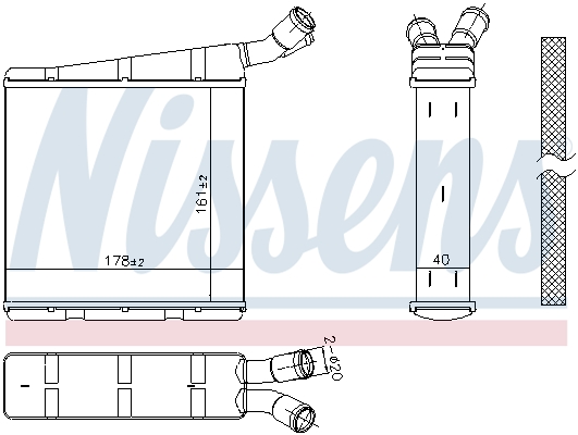 Nissens Radiateur 606334
