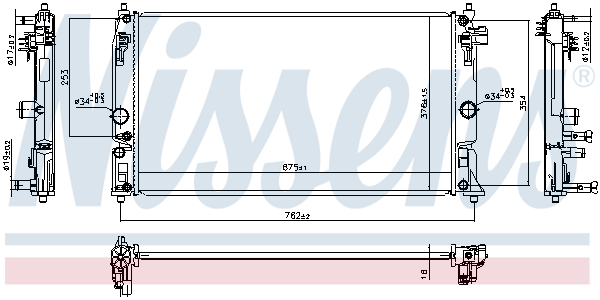 Nissens Radiateur 606394