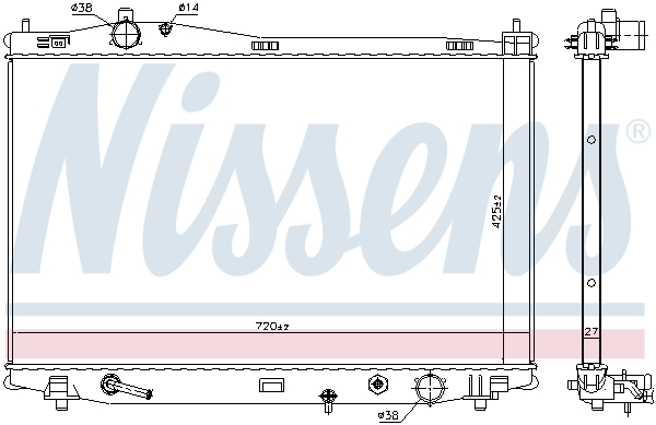 Nissens Radiateur 606526