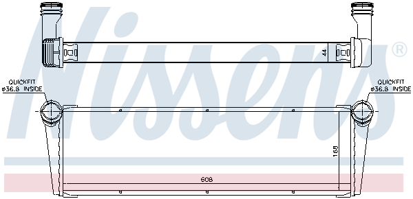 Radiateur Nissens 606703