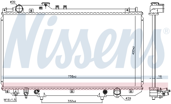 Nissens Radiateur 606839
