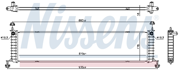 Nissens Radiateur 606915