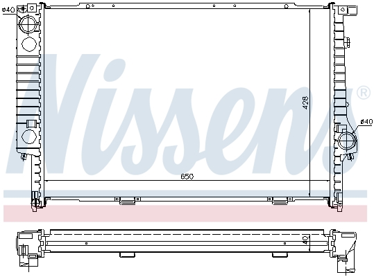 Nissens Radiateur 60693A
