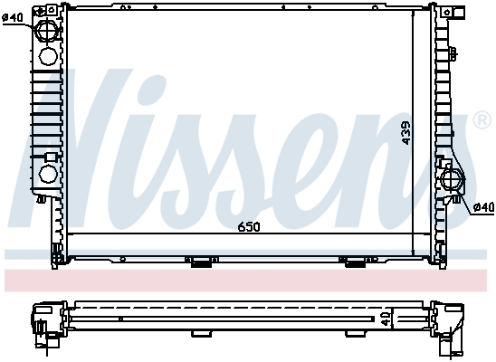 Nissens Radiateur 60747A