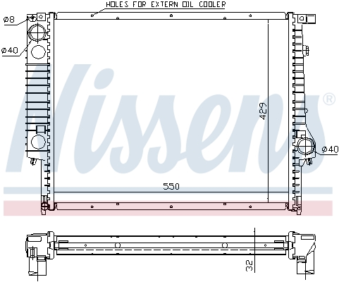 Nissens Radiateur 60759A