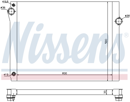 Nissens Radiateur 60768