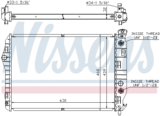 Nissens Radiateur 60922