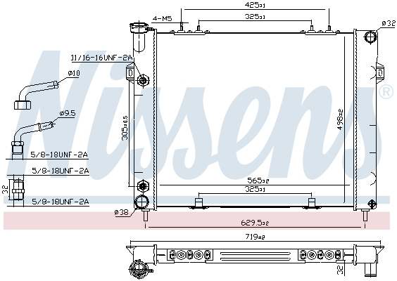Nissens Radiateur 61000