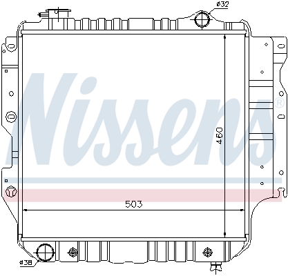 Nissens Radiateur 61015