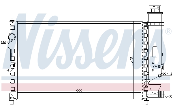 Nissens Radiateur 61160