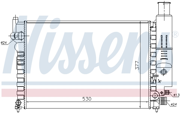 Nissens Radiateur 61230