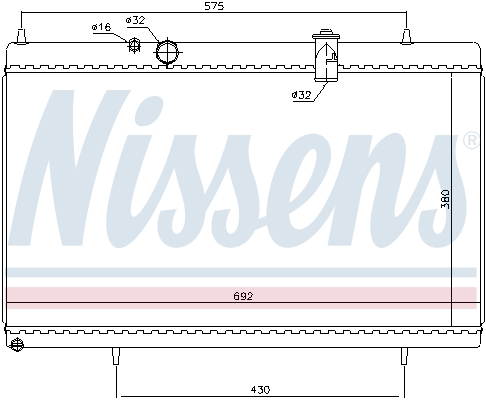 Nissens Radiateur 61271