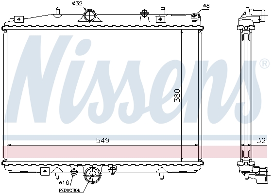 Nissens Radiateur 61292A