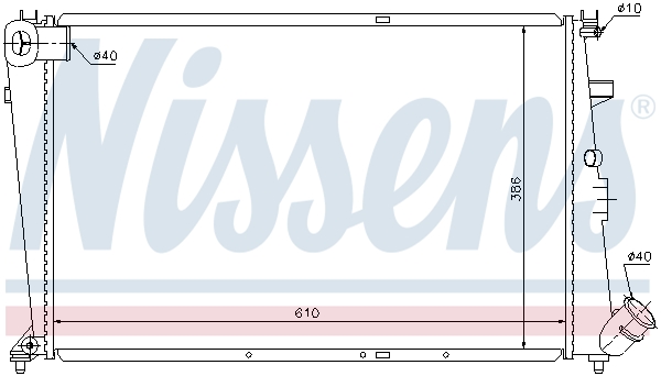 Nissens Radiateur 61303