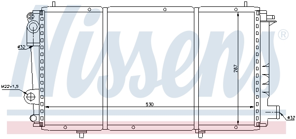 Nissens Radiateur 61337