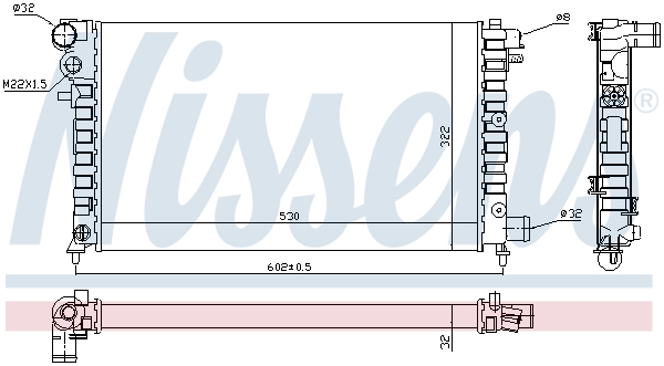 Nissens Radiateur 61346