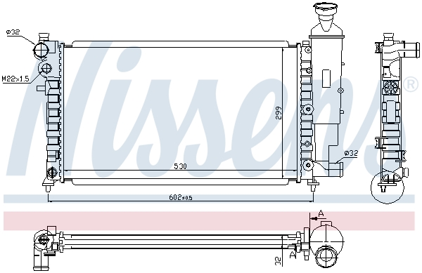 Nissens Radiateur 61347