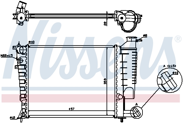 Nissens Radiateur 613671
