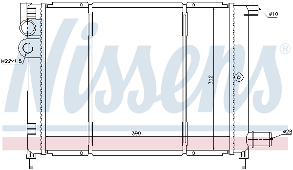 Nissens Radiateur 61397