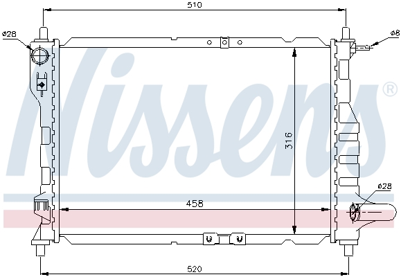 Nissens Radiateur 61630