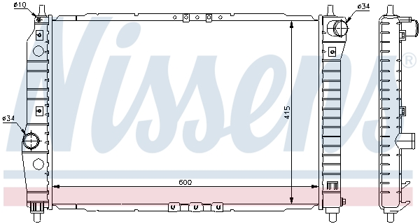 Nissens Radiateur 61645