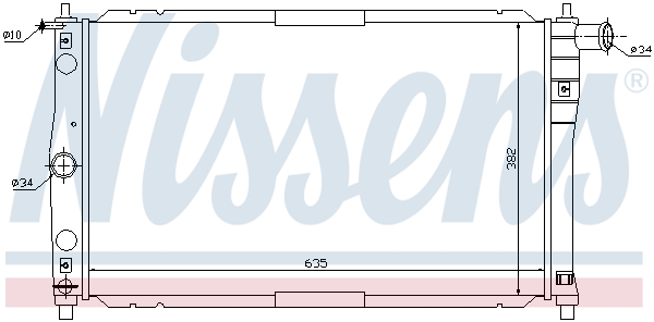 Nissens Radiateur 61654