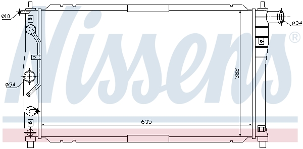 Nissens Radiateur 616551
