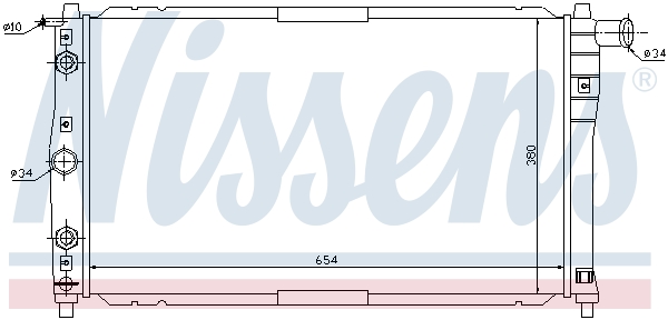 Nissens Radiateur 616591