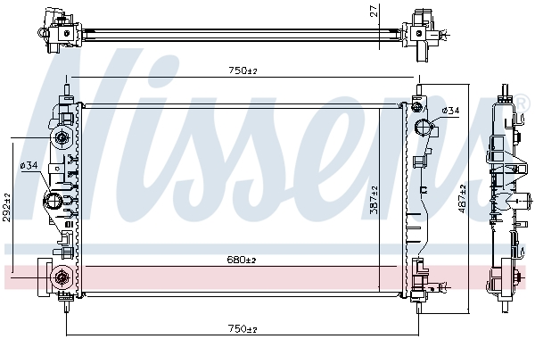 Nissens Radiateur 61707