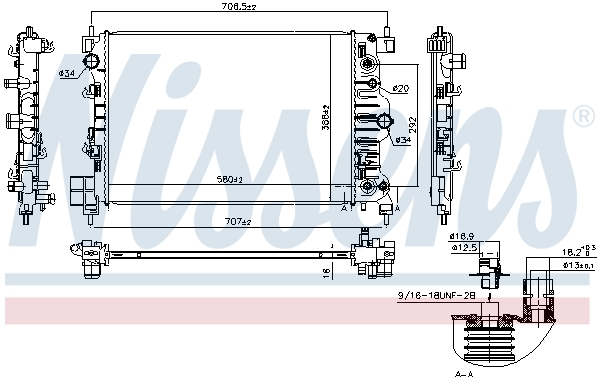 Nissens Radiateur 61715