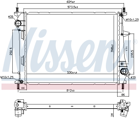 Nissens Radiateur 617867