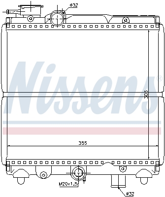 Nissens Radiateur 61810